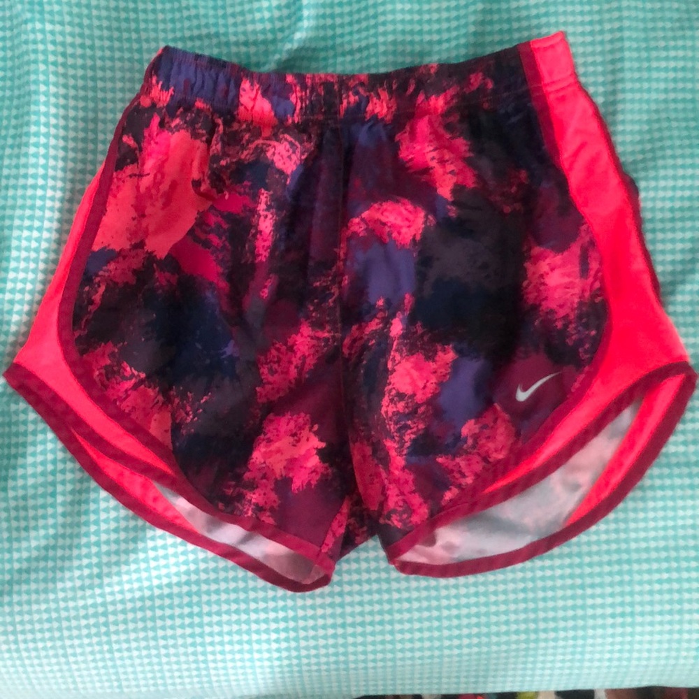 Nike spray paint athletic shorts